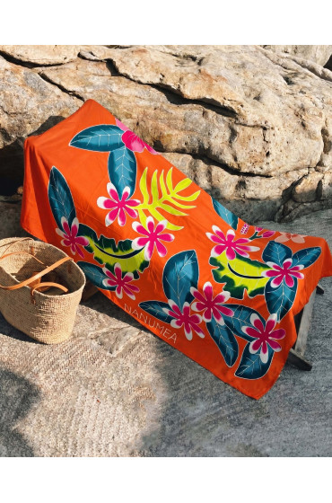 Personalized Hand Painted Rayon Sarong
